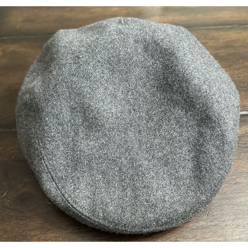 Epoch Hats Company Newsboy Hat 100% Wool Plaid Lining Cap Mens Size Large - Picture 3 of 9